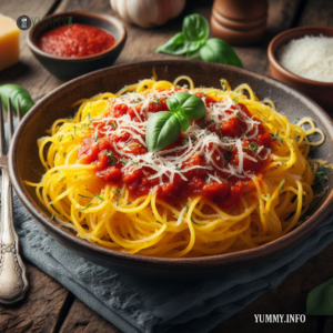 Spaghetti Squash with Marinara Sauce