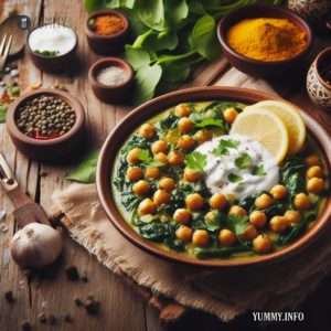 Chickpea and Spinach Curry