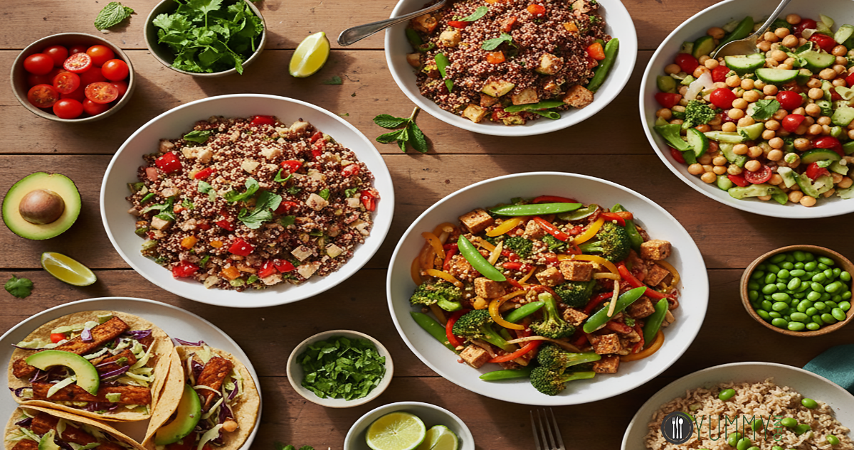 Plant-Based Power - High-Protein Vegan Meals That Taste Amazing