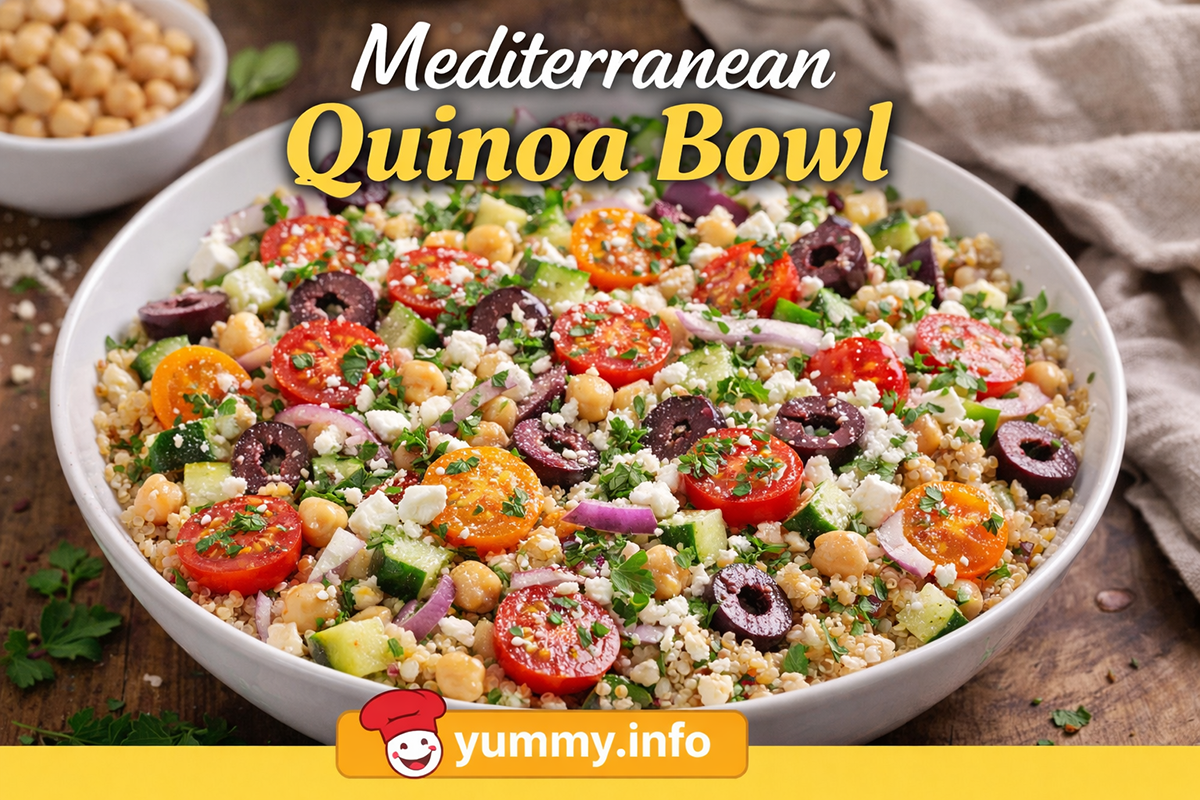 Mediterranean Quinoa Bowl Recipe