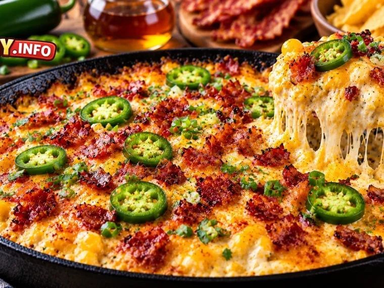 Maple Bacon Jalapeño Corn Dip