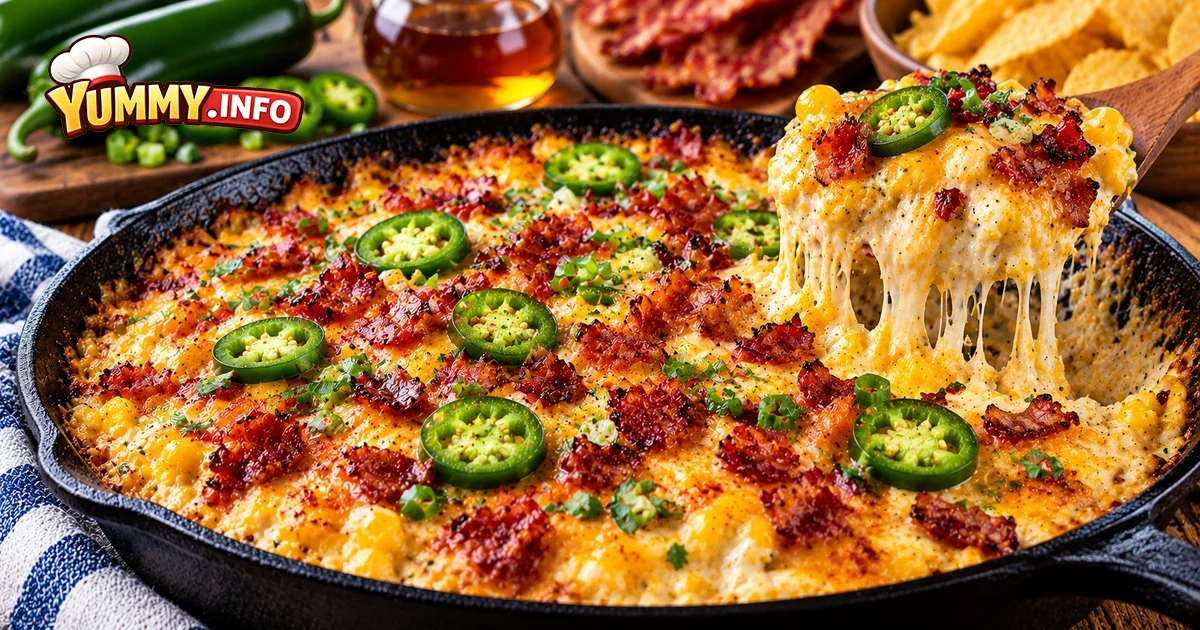Maple Bacon Jalapeño Corn Dip